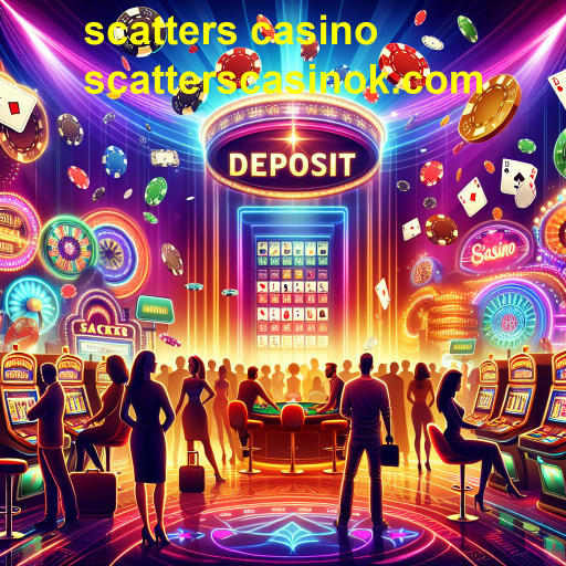 Descubra a Categoria 'Depósito' no Scatters Casino